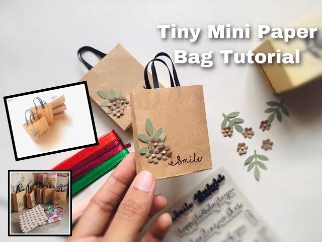 Tutorial: Tiny Mini Paper Bag