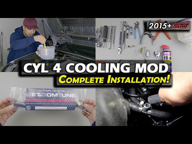 Subaru STI Cylinder 4 Reverse Cooling Mod  | COMPLETE & DETAILED  INSTALLATION |