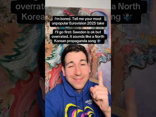 Controversial Eurovision Opinion #eurovision2025 #eurovisionsongcontest #eurovision #esc2025