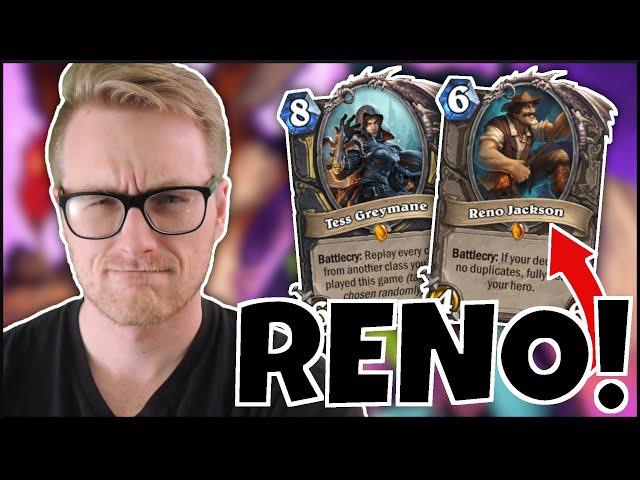 TESS on COMMAND? Reno QUEST ROGUE has INSANE VALUE! | Scholomance Academy | Wild Hearthstone