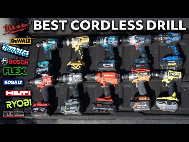 Best Cordless Drill 2024? Milwaukee, DeWalt, Makita, Flex