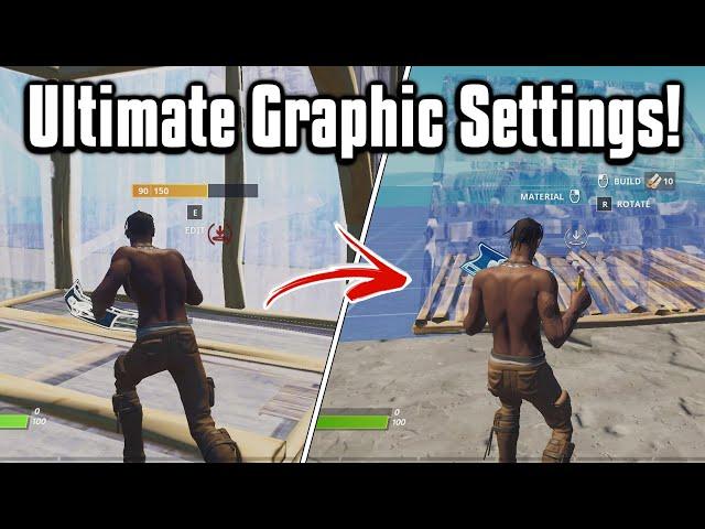 These Are The BEST Settings In Fortnite! - Performance Mode Guide!