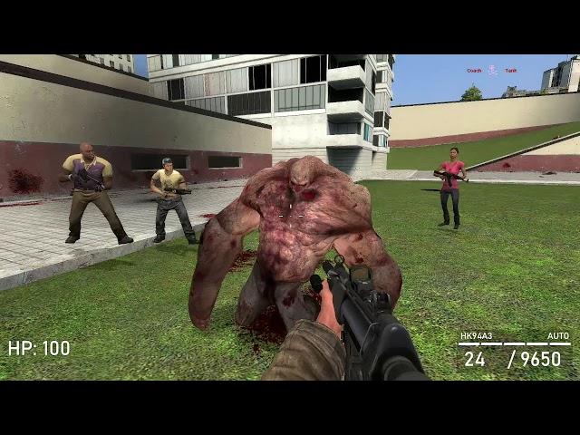 Gmod Left 4 dead 1& 2 Snpc test