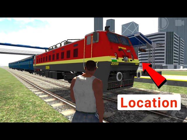 Train Station Location - Indian Bikes Driving 3D Game