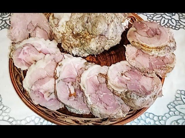 ВЕТЧИНА ИЗ РУЛЬКИ - вкусно, просто и недорого!