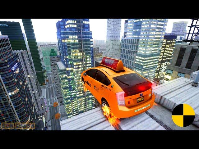 GTA 4 CRASH TESTING REAL CAR 538