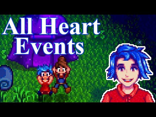 Emily All Heart Events! - Stardew Valley 1.5