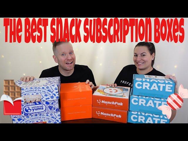 Which Snack Subscription Box Should You Try? What's the Best Snack Box? Snack Box Comparison!!!