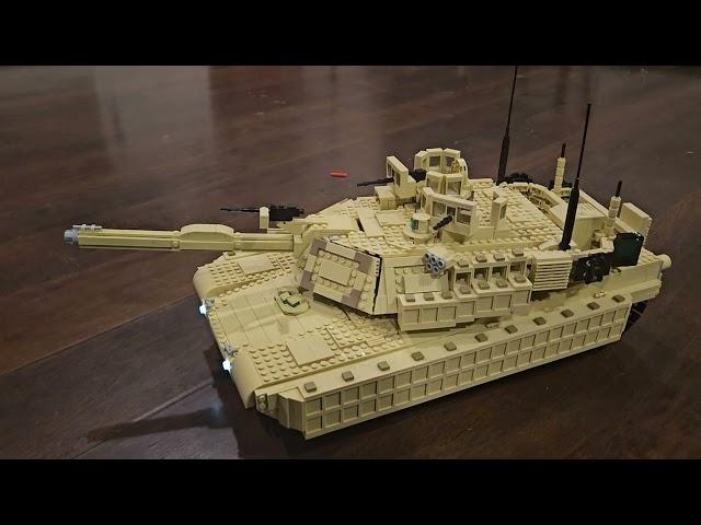 lego Rc abrams tank with sound