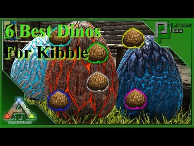 Ark Basics - 6 Best Dinos to Tame for the new Kibble system!