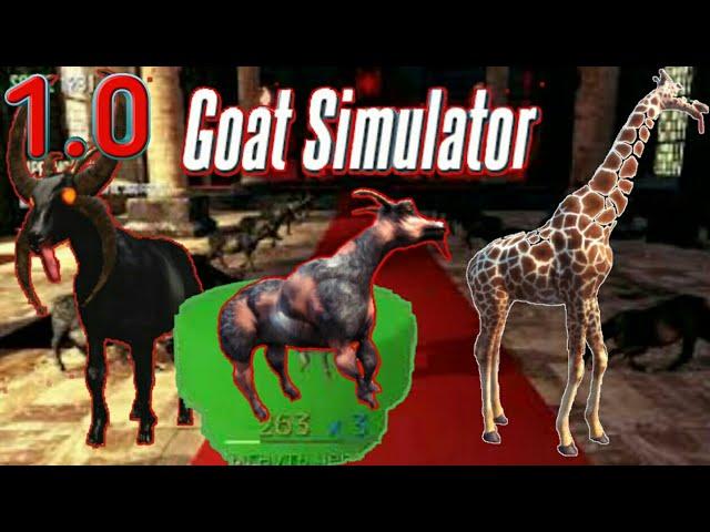 КАК ОТКРЫТЬ ВСЕХ КОЗ В Goat Simulator - goatville