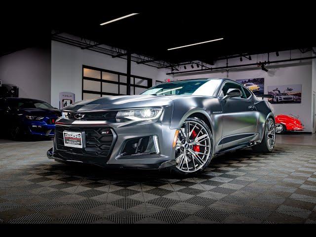 2024 Chevrolet Camaro ZL1 Collectors Edition! 6 Speed Manual! 1 of 350 built! Panther Matte Black!