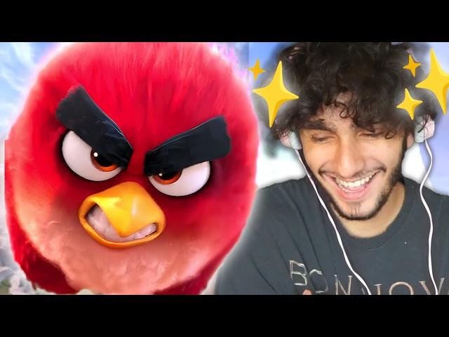 we watched the INFAMOUS Angry Birds movie...