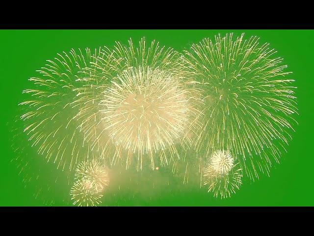 Fireworks Green Screen Animation Effect Chromakey Overlay Футаж Фейерверк 8 Эффект хромакей