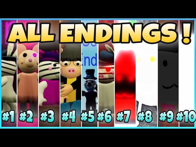 HOW TO GET ALL 10 ENDING BADGES | Zizzy & Pony | Roblox