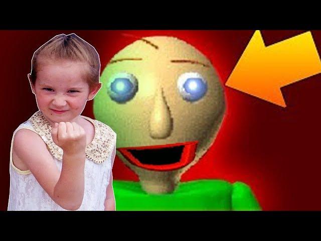 Побег из ШКОЛЫ в ROBLOX от Учителя Baldi! ЗЛОЙ УЧИТЕЛЬ БАЛДИ приключения в РОБЛОКС