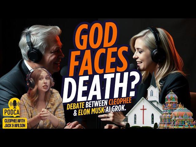 God faces Death? Debate between Cleophee & Elon Musk's AI Grok.
