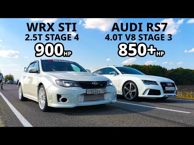 Ядерная SUBARU Impreza WRX STI vs AUDI RS7. SUPERB 2.0T vs INFINITI Q50S. BMW M2 vs CARINA E 3S-GTE