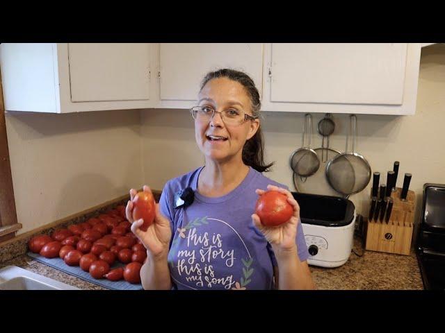 Easiest, Thickest PASTA SAUCE from the Garden!! Canning Your Homegrown  Pasta Sauce