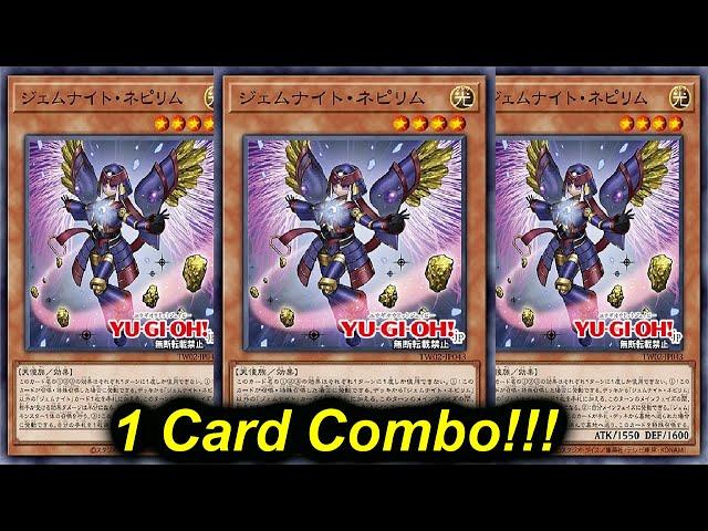 【EDOPRO】1 CARD BROKEN COMBO!!! GEM-KNIGHT NEW SUPPORT DECK OCT.2024