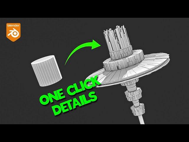 Easy Sci-Fi Panels and Details in Blender