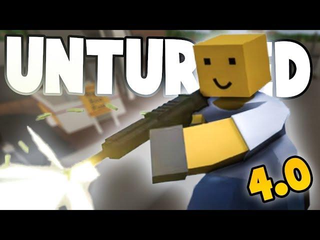 Unturned: FIRST 4.0 GAMEPLAY FOOTAGE! (4.0 Development Blog #1: Gunplay Details)