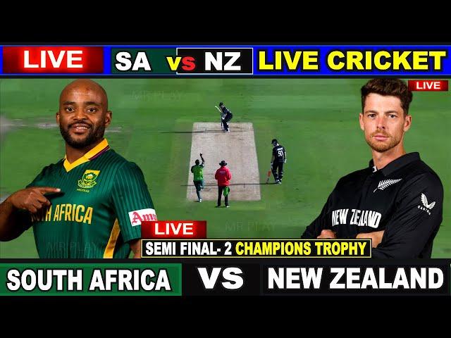 Live: SA vs NZ, 2nd Semi-Final | Live Scores & Commentary | South Africa vs New Zealand | 1st Inn