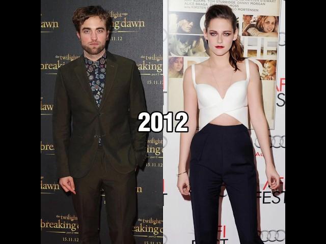 Robert Pattinson Vs Kristen Stewart Through The Years  #shorts #robertpattinson #kristenstewart