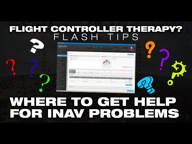 Where to get help for iNav problems