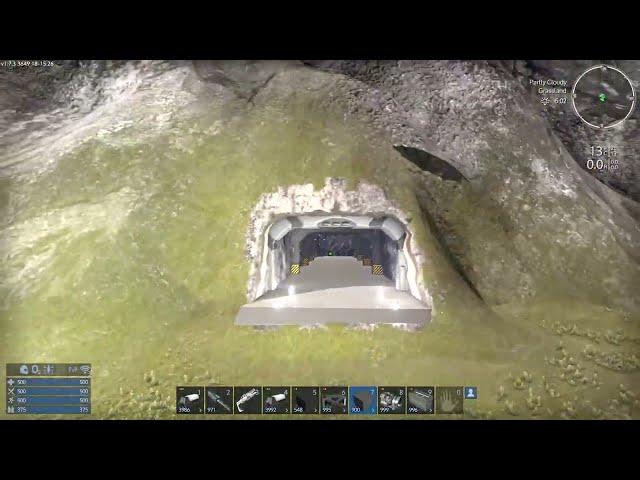 How to Build Underground Hangar Bases in Empyrion.