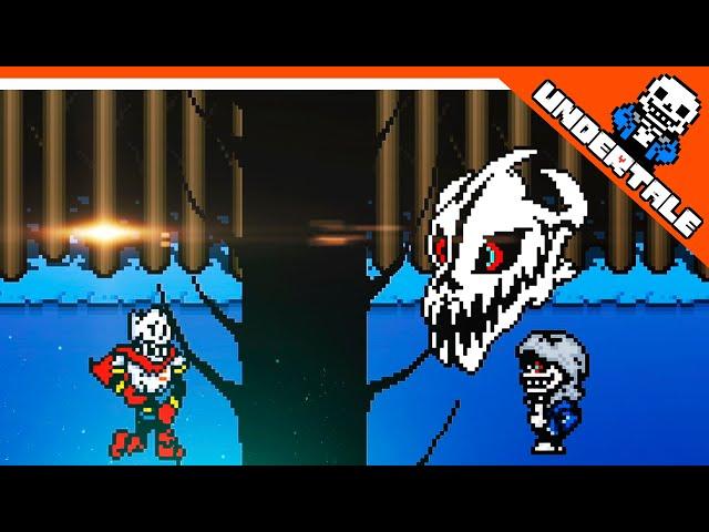  САНС УБИЛ ВСЕХ ???? ГЕНОЦИД АНДЕРТЕЙЛ AU!  Undertale Прохождение на русском