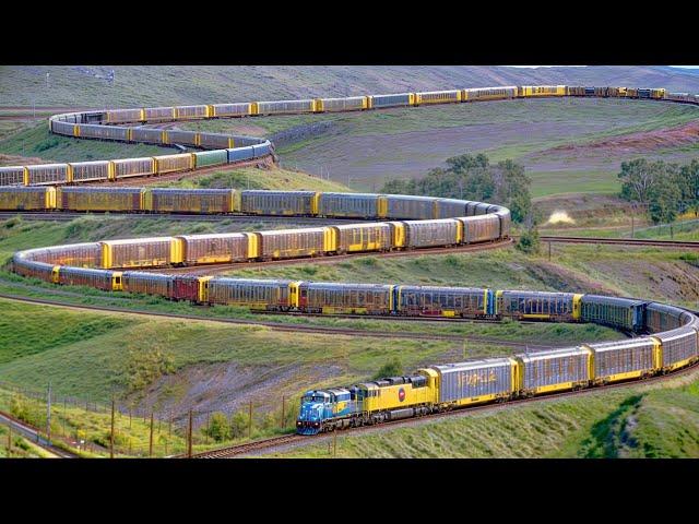 TOP 6 of the largest trains in the world