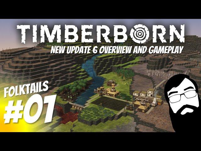 UPDATE 6 IS HERE! Let's talk about it and start a new playthrough! Timberborn Update 6 Episode 01