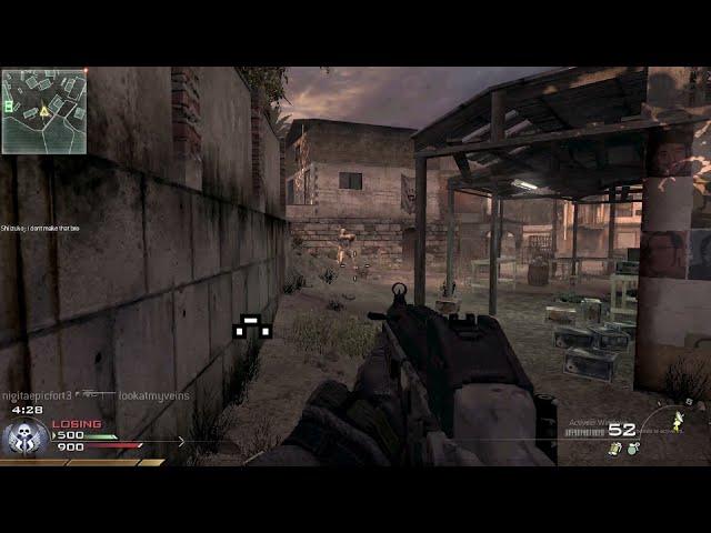 dozy plays MW2 #1 - epic quickscopes & hacker???