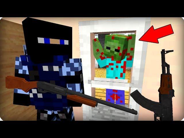 Он держался как мог [ЧАСТЬ 49] Зомби апокалипсис в майнкрафт! - (Minecraft - Сериал)