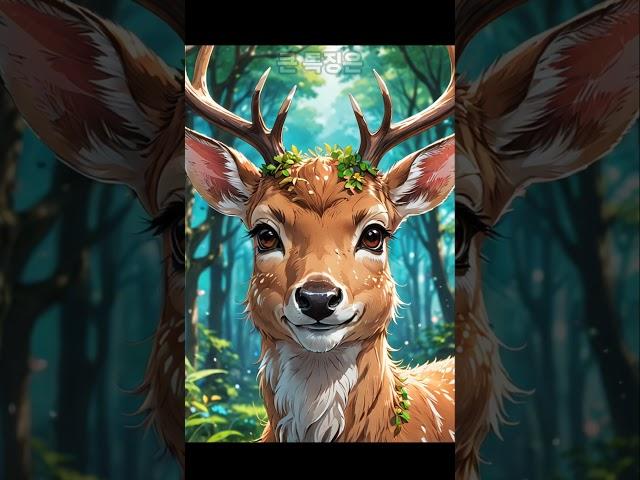 꽃사슴 새로운 사실 #DEER #꽃사슴 #사슴 #cute #귀여운 # #shorts