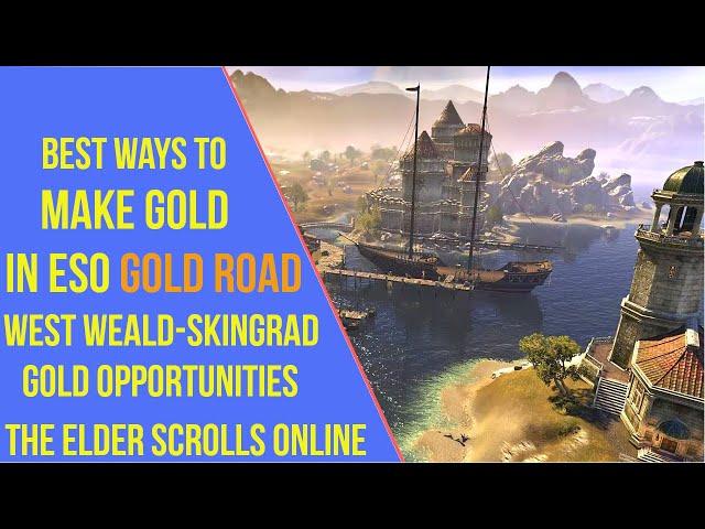 How to Make Gold in ESO Gold Road as a Solo Player!