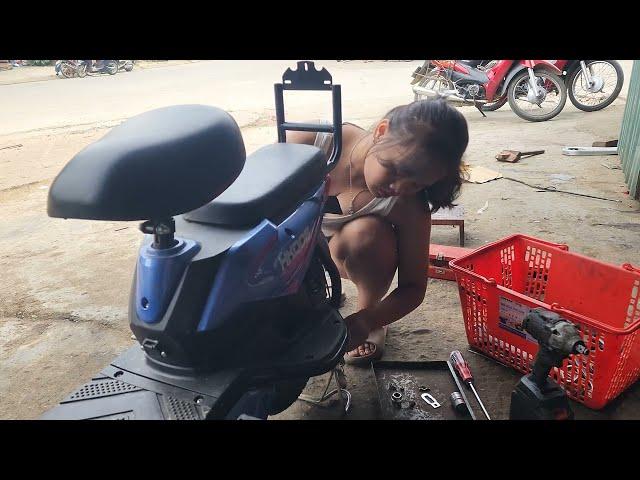 Genius Girl Repair and How to Replace Electric Bike Motor Eye