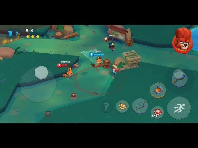 Zooba: Zoo Battle Arena (by Wildlife Studios) - battle royale game for Android and iOS - gameplay.