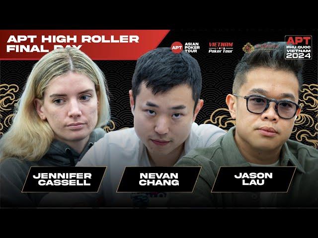 Asian Poker Tour Phu Quoc 2024 -  APT High Roller Final Day -  USD 91,000 For First