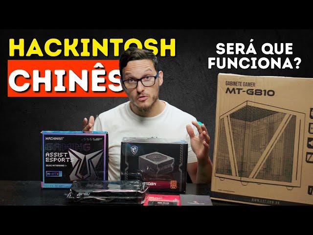 HACKINTOSH CHINÊS: Unboxing do Kit Xeon + RX 5500 XT! Esse Setup Vai te Surpreender!