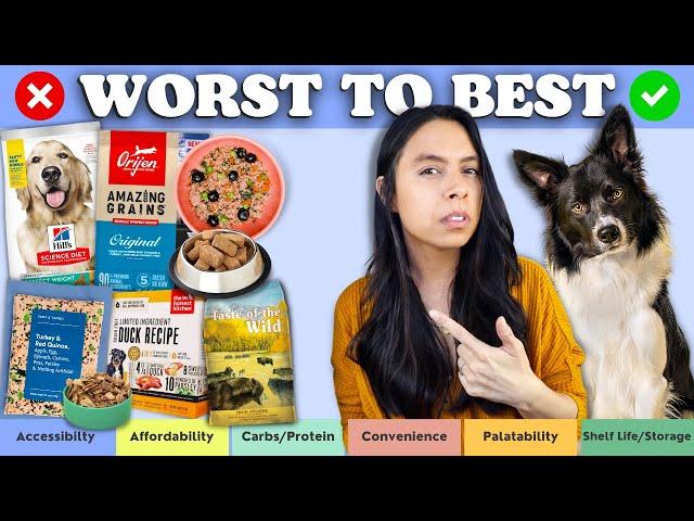 Ranking Your Dog's FOOD!  Nutritionist's Dog Food Guide