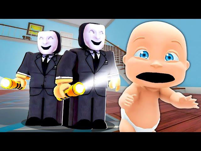 Baby ROBLOX BREAK IN!