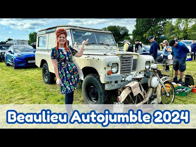 Beaulieu International Autojumble 2024 - the world's biggest auto jumble!