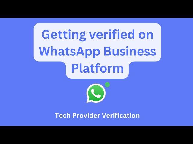 How to verify the Meta business| Meta Business Manager | Tech Provider verification | WhatsApp