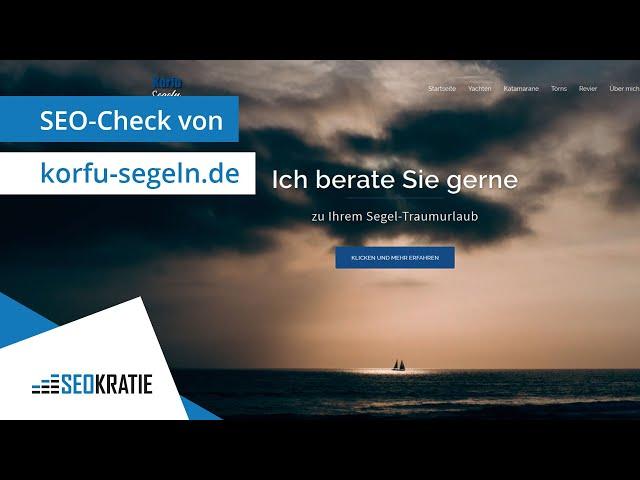 SEO Check von kurfo-segeln.de: Webseiten-Check und SEO-Tipps für Deine Homepage