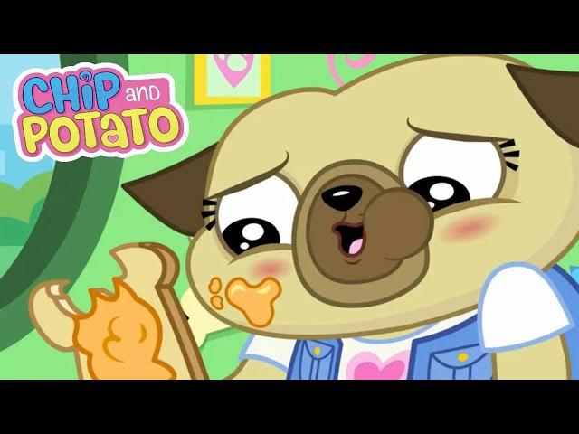 Chip and Potato | Hora do lanche do Puggy! | Desenhos animados para crianças | Netflix