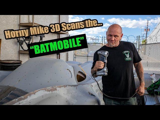 Horny Mike 3D Scans the Batmobile!