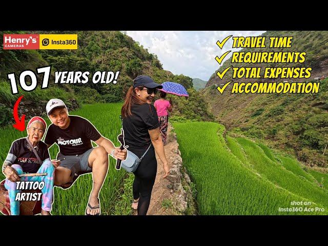 COMPLETE Buscalan Adventure Vlog with INSTA360 ACE PRO feat. APO WHANG-OD