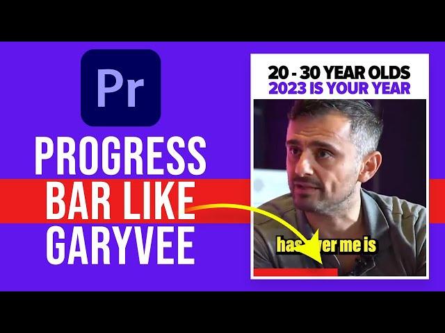 How to Create a Progress Bar in Premiere Pro (2024)